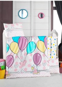Resim Komfort Home Bebek Nevresim Takımı Pamuk / Balloons 