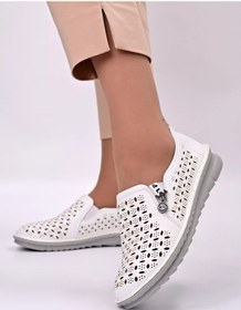Resim Letsgo Shoes Deri İlkbahar Mokasenler 213965728 Beyaz 