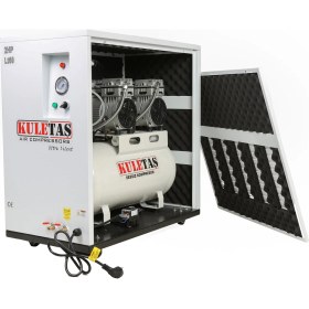 Resim Kuletaş Kabinli Ultra Sessiz Kompresör 60 Litre 2 Hp 