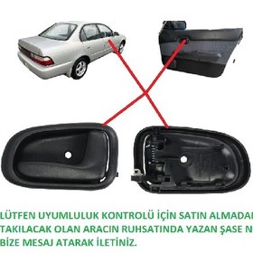 Resim Efsane Kasa Toyota Corolla Sağ Ön Kapı İç Açma Kolu 1993-1998 
