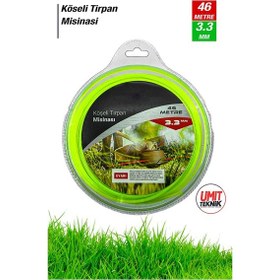 Resim Çok Fonksiyonlu Köseli Tirpan Misinasi Motorlu Tırpan Ot Çim Biçme Misine 46 Metre 3.3 Mm 