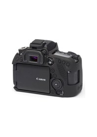 Resim Easycover Canon 80D Silikon Kılıf Ecc80Db (Siyah) 