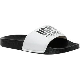 Resim U.S Polo Assn Gusty 3FX Beyaz Erkek Plaj Terlik 