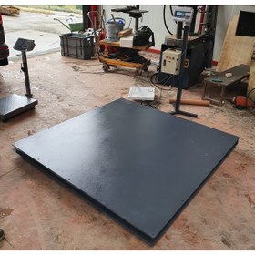 Resim İMMAX Düz Platform Baskül Kantar Şarjlı 150x150 Cm 3 Ton 