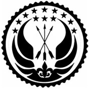 Resim Kafkas Sembolleri Tasarım 14.model Sticker 10 X 10 Cm 