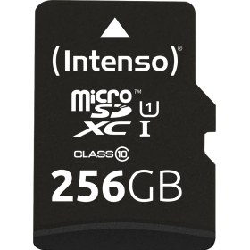 Resim Intenso 3423492 Uhs-I 256GB Sdxc Micro Sd Kart 