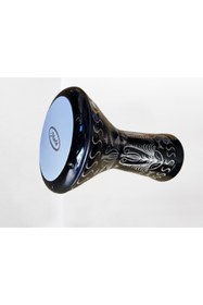 Resim Marla ÇÖMLEK DARBUKA ERZİNCAN İŞLEMELİ SİYAH 