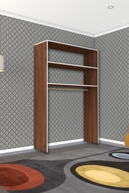 Resim Kenzlife Giysi Dolabı Hayrettin 180*120*40 Cvz Gardırop 