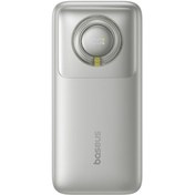 Resim Baseus FREE2PULL 20000MAH Dahili Type-C Kablolu Powerbank - 65W Hızlı Şarj Dijital Ekran - Gri 