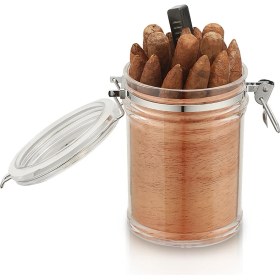 Resim Xhang Akrilik Puro Neme Kavanoz Taşınabilir Puro Tüp Kılıf Seyahat Büyük Şeffaf Kutu Cedar Ahşap Puro Higrometre Nemlendirici | Puro Aksesuarları (Yurt Dışından) 