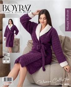 Resim Kocabey 0041 Kadın Sharpi Welsolf Sabahlık Mor 