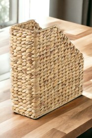 Resim oceanpoint Doğal Dergilik Gazetelik Kitaplık Sık Dokuma Su Sümbülü 32CM 