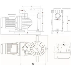 Resim Saci Winner Havuz Pompası 0.50 Hp 220 Volt 