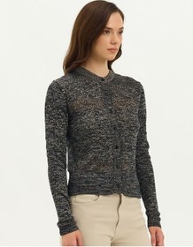 Resim Karaca Kadın Regular Fıt Triko Hırka-siyah 12.25s.01.005 Siyah 