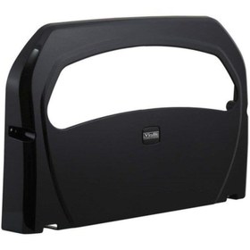 Resim KG-GOLDPAPER Klozet Kapak Örtü Dispenseri Aparatı Siyah ve Klozet Kapak Örtüsü 250'li 4 Paket 