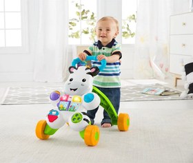 Resim Fisher-Price Melodili Zebra Yürüteç DLD80 