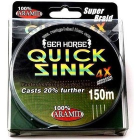 Resim Sea Horse Quick Sink 0,28 Mm 150Mt 4X Ipek Misina 