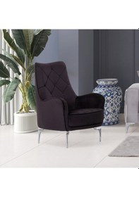 Resim Vivaldi Berjer Salon&oturma Odası - Siyah 