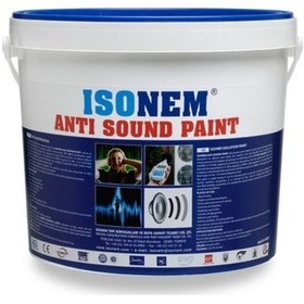 Resim Isonem Anti Sound Paint Ses Yalıtım Boyası 5 Lt 