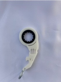 Resim keyrambitcidayi Keyrambit Gun Pro Anahtarlık - Beyaz - Siyah 