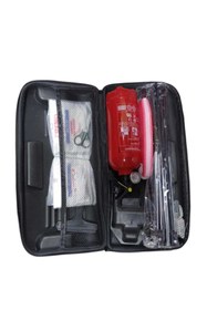 Resim Safir Trafik Ilk Yardım Seti Eva Çantalı Lüx Yangın Söndürücülü 