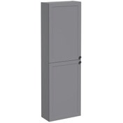 Resim Vitra Root Classic 55 cm Mat Gri Banyo Boy Dolabı Sol 68540 