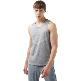 Resim Nike Dri-FIT Rise 365 Tank Erkek Gri Kolsuz T-Shirt 