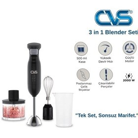 Resim Cvs DN 12110 3 in 1 2000 W Blender Set 