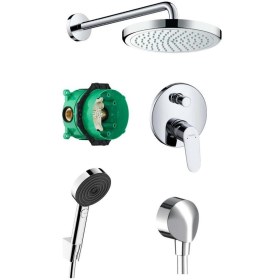 Resim Hansgrohe Focus Ankastre Banyo Seti - Krom 