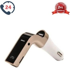 Resim Nanopro 2022 Yeni Model Bluetooth 4.1 Araç Kiti Car G7 Fm Transmitter Çakmaklık Girişli Mp3 Çalar Usb Aux Bt 