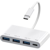 Resim Valkyrie Type-C USB 3.0 Çoklayıcı Hub Dönüştürücü Çevirici Macbook, Type C USB Çoklayıcı 