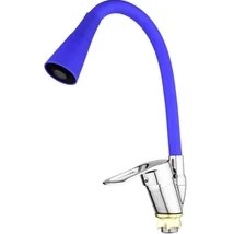 Resim İntora Oynar Başlıklı Çelik Spiral Üzeri Silikon Kaplama Musluk Başlığı Kobra Fonksiyonlu Musluk - 