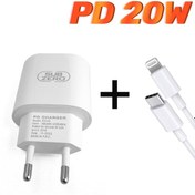 Resim Subzero Iphone 12 12 Mini 12 Pro 12 Pro Max Yeni Nesil 20w Usb-c Güç Adaptörü Hızlı Şarj Aleti Ve 1m Kablosu 