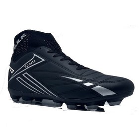 Resim Hulk 02 Siyah-gümüş Çoraplı Krampon Futbol Ayakkabısı Siyah 