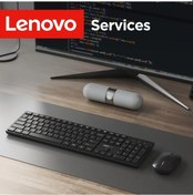 Resim Globalbloom Lenovo Kablosuz Klavye Ve Mouse Set Classic Black Hafif 105 Tuşlu Taşınabilir Ofis Diğer 