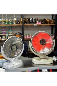 Resim İYİSİYOK 1000W Elektrikli Soba Vantilatör Tipi Tasarruflu Süper Isı Seramik Güneş Karbon Isıtıcı 