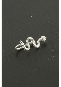 Resim Flzdgnkr Yılan Tragus Piercing 1 Adet-gümüş Rengi Çok Renkli 