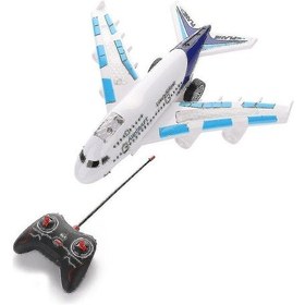 Resim Çocuklar, Erkekler, Kızlar Ve Yeni Başlayanlar İçin Uçuşa Hazır Uzaktan Kumandalı Uçak - Pil İle Çalışan Airbus -jx 