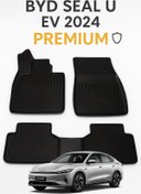 Resim Black Gold Byd Seal U Ev 2024+ 3D Oto Paspas Havuzlu Premium 