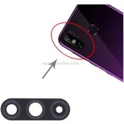 Resim Tecno Uyumlu Spark GO Arka Kamera Camı Lensi (Çıtasız Sade Cam) 