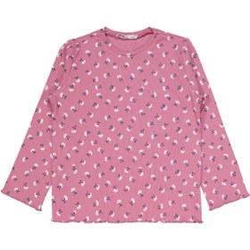 Resim Civil Girls Çiçek Desenli 6-9 Yaş Pijama Takımı - Pembe - Soft Pembe / 6-7 Yaş 