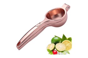 Resim Feyza Design Paslanmaz Çelik Limon ve Narenciye Sıkacağı, Büyük Boy, Kolay Kullanım 