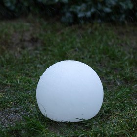 Resim Orbis RGB Güneş Enerjili Yuvarlak Bahçe Lambası 20 Cm 