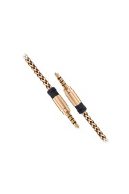 Resim MF PRODUCT 0211 Halat Tipi Aux Kablo Altın 