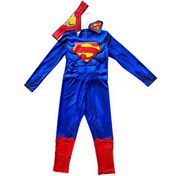 Resim Superman Kaslı Kostüm 7-9 Yaş 