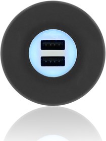 Resim Sanel 10V-30V Telefon Şarj Cihazı 2 A Usb Giriş Mavi Ledli 