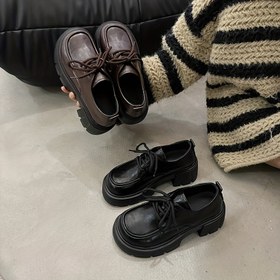 Resim Kadınlar İçin Klasik İngiliz Penny Loafer - Yuvarlak Burunlu, Sentetik Üst ve Kaymaz Tabanlı Slip-On Ayakkabı - Her Mevsim Günlük & Resmi Kullanım (Ofis, Parti, Gezinti) - Kolay Temizlenebilir Minimalist Tasarım, Şık Yapı, Dayanıklı Konstrüksiyon, Moda Tutkunları İçin 