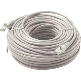 Resim Ata Elektronik 30 mt 30M 30 Metre RJ45 Cat6 Cat 6 Modem Ile Android Box Cihaz Alıcı Arası Internet Ethernet Kablosu 