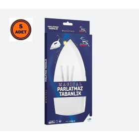 Resim 5 Adet Gazella Teflon Ekstra Ütü Altlığı Tabanlık Yanmaz Yapışmaz 