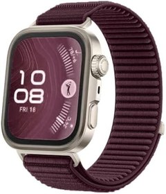 Resim UnDePlus Huawei Watch Fit 5/ Fit 5 Pro/Fit 4/ Fit 4 Pro/Fit 3 ile uyumlu Kordon Dalgalı Cırt Cırt Hasır Kordon 